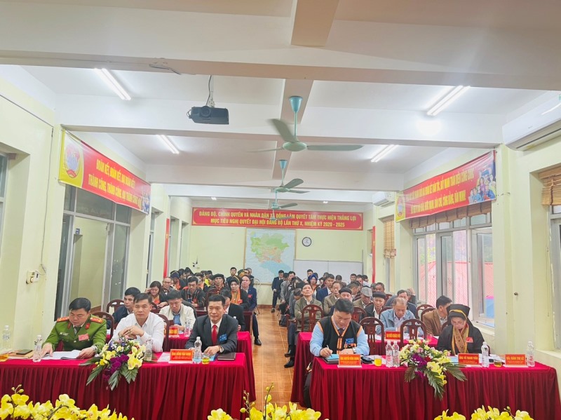 Đại hội MTTQ Việt Nam xã Đồng Lâm lần thứ XII, nhiệm kỳ 2024 - 2029